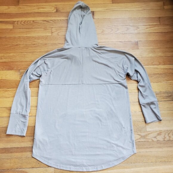 Gray Lightweight Hoodie Size Large - Picture 6 of 6